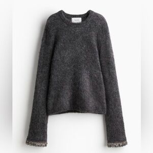 H&M A/W 2024 edition bead detail sweater. Size XS